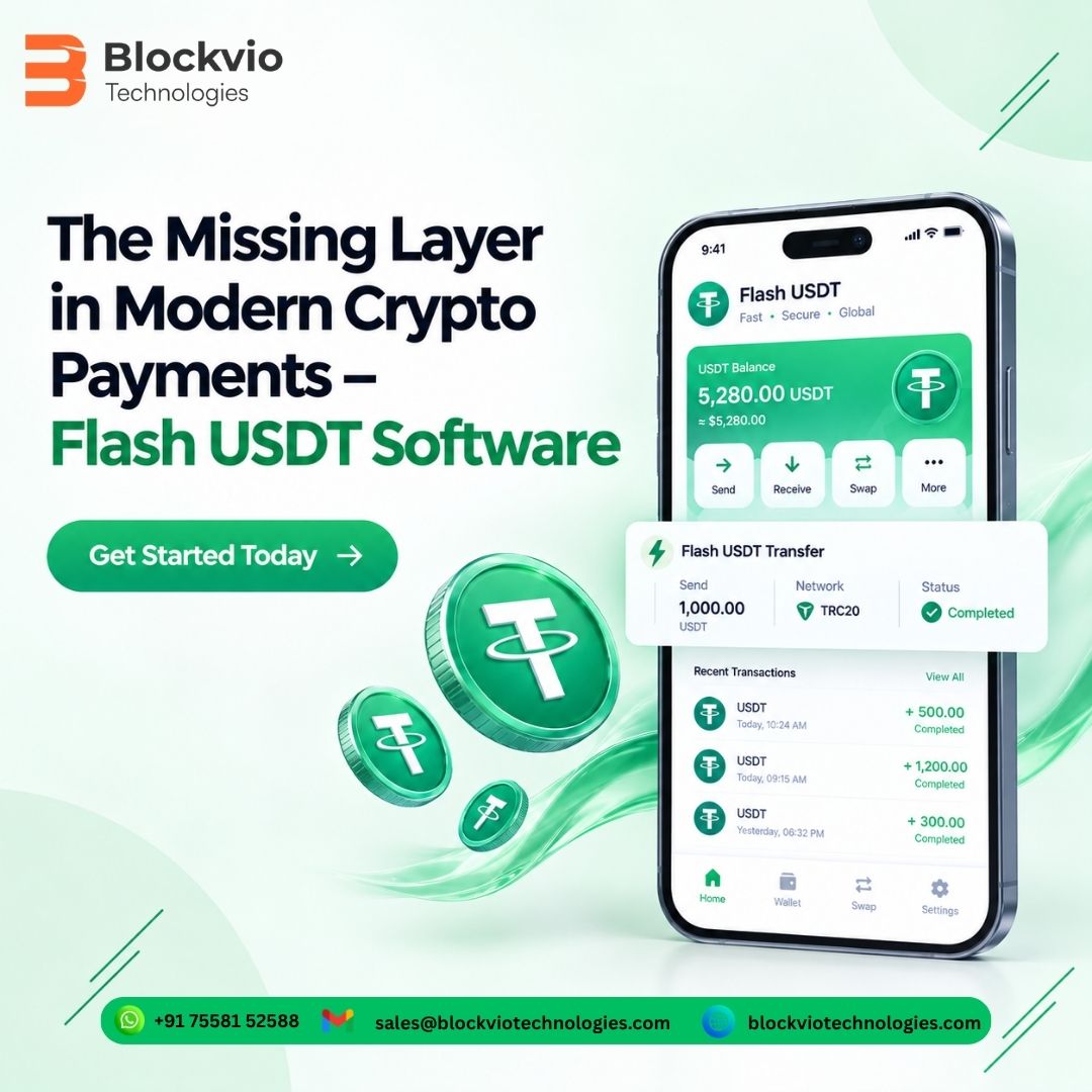 The Missing Layer in Modern Crypto Payments – Flash USDT Software